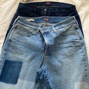 NYDJ skinny jeans 2 pairs for one $